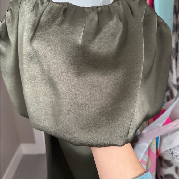 FULL SET liz damrich x antonio melani green skirt and top - Picture 9 of 14